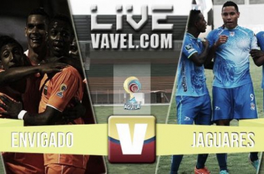 Resultado  Envigado - Jaguares  (2-0)