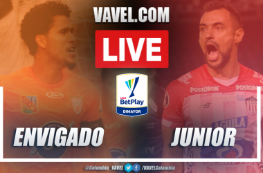 Resumen Envigado (2-2) Junior en la fecha 6 por Liga BetPlay 2021-I