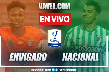 Resumen Envigado vs. Nacional (2-2) en la fecha 1 por Liga BetPlay 2021-II