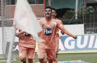 Yeison Guzmán, de menos a más en el Envigado FC