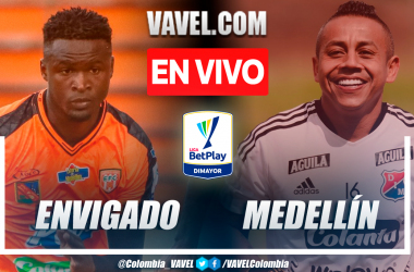 Resumen y goles: Envigado 1-2 Medellín en la fecha 14 por Liga BetPlay