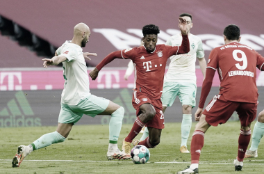 Empate con sabor amargo del Bayern contra el Bremen