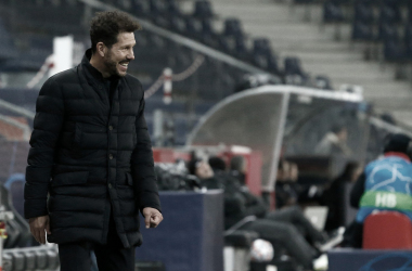 Simeone: "Saúl muy importante para nosotros y la Selección Española"