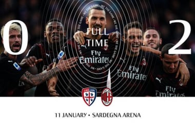 Serie A - Il Milan cambia modulo e torna alla vittoria: battuto il Cagliari per 2-0