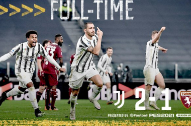 Serie A - Bonucci decide il derby di Torino