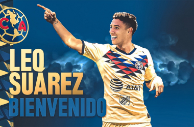 Club América signs striker Leonardo Suárez