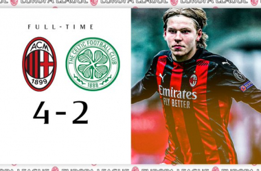 Europa League - Il Milan vince in rimonta: battuto il Celtic per 4-2