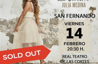 Julia Medina 'bailará' en casa el 14 de Febrero&nbsp; con todo vendido