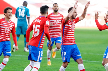 El 2020, el año con más victorias del Granada CF