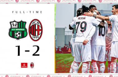 Serie A - Il Milan sbanca Reggio Emilia: battuto il Sassuolo per 2-1