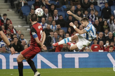 Real Sociedad y Mirandés lo dejan todo para la vuelta (2-1)