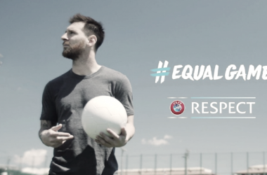 Leo Messi protagoniza la nueva campaña de la UEFA