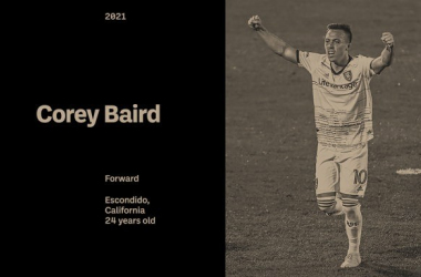 Corey Baird firma por
Los Angeles FC