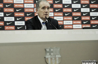 Andreu Plaza:  "Si conseguimos los tres puntos haríamos un paso adelante muy importante"