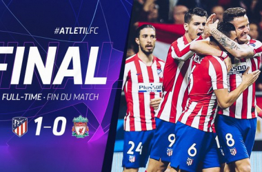 L'Atletico sorprende il Liverpool 1-0 e tutto rimandato ad Anfield