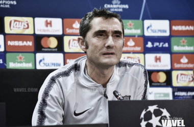 Ernesto Valverde: "Tenemos presión por pasar"