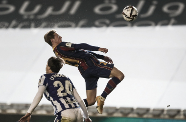 El FC Barcelona se clasifica a la final de la SuperCopa en los penaltis 1-1(2-3)