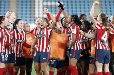 El Atlético de Madrid fem avanzó a la final de la Supercopa de España