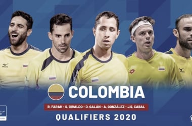 Colombia anunció su equipo para los Qualifiers de la Copa Davis