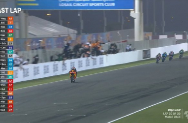 Gp Qatar: Pazza pazza gara della Moto2 e trionfa Nagashima