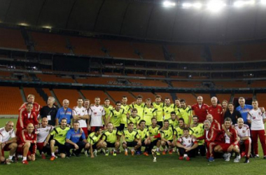 Soccer City: el regreso más emotivo a un estadio