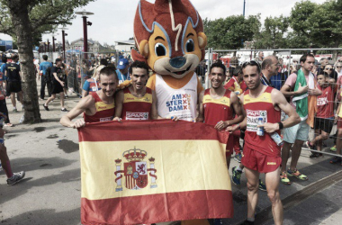 España juega en equipo y roza el oro europeo en la media maratón