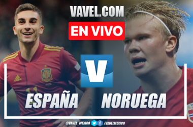 España vs Noruega EN VIVO hoy en Eliminatorias Euro 2024 (0-0)
