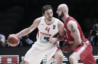 Un Gasol superlativo mete a la Ñ en los cuartos