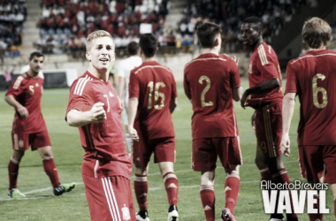 Fotos e imágenes del amistoso España Sub-21 - Bielorrusia Sub-21