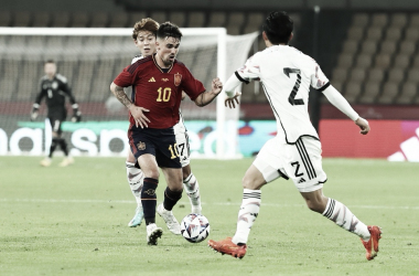 España sub 21 vs Japón sub 21 // Fuente: Selección Española de Fútbol