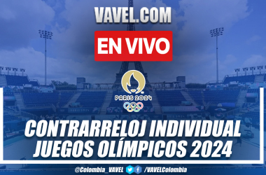 Resumen de la contrarreloj individual masculina en Juegos Olímpicos 2024