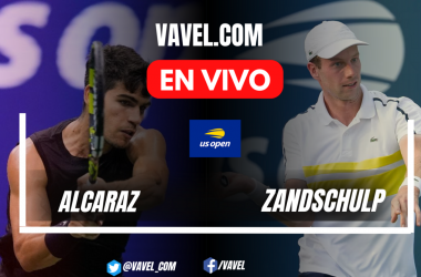 Resumen y sets del Carlos Alcaraz vs Botic Van de Zandschulp en US Open 2024