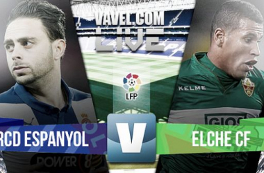 Resultado Espanyol - Elche en la Liga BBVA 2015 (1-1)