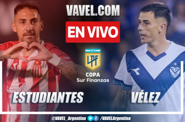 Estudiantes vs Vélez Sarsfield  EN VIVO hoy (1-0)