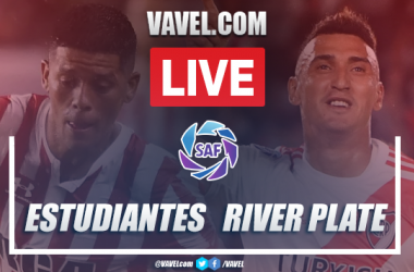 Estudiantes de la Plata vs River Plate EN VIVO: cómo ver transmisión online por la SuperLiga (0-2)