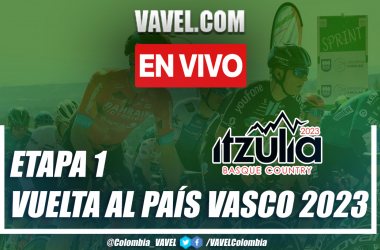 Resumen etapa 1 Vuelta al País Vasco 2023 entre Vitoria Gasteiz y Labastida