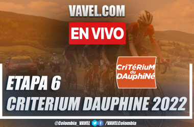 Resumen y mejores momentos: Critérium Dauphiné 2022 etapa 6 entre Rives y Gap