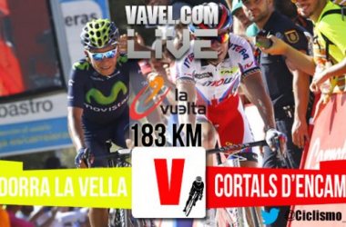 Resultado de la 11ª Etapa  de la Vuelta a España 2015 : Andorra La Vella - Cortals d'Encamp