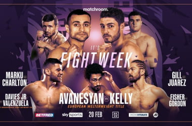 Matchroom Boxing Card Preview - Saturday 20th February