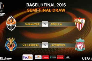 Shakhtar x Sevilla, Villareal x Liverpool: as semifinais da Europa League