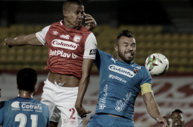 Empate sin pena ni gloria entre Santa Fe y Medellín