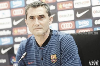 Ernesto Valverde: “Hemos conseguido una buena cena para todos”