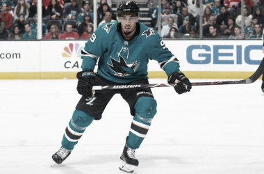 Los Sharks tienen la intención terminar el contrato de Evander Kane&nbsp; | Foto: NHL.com