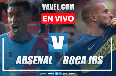 Gol y Resumen del Arsenal 1-0 Boca
Juniors en
Liga Argentina