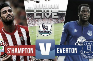 Score Southampton - Everton in EPL 2015 (0-3)