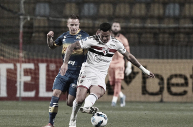 São Paulo joga mal, segura empate contra Everton pela Copa Sul-Americana