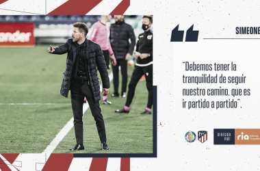 Simeone:&nbsp; "LaLiga es compleja para todos como se ve en todos los partidos"