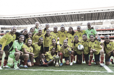 Con triunfo y póker se despidió de esta fecha de amistosos la Selección Colombia Femenina