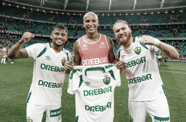 Pitta celebra vitória do Cuiabá sobre Bahia na Fonte Nova pelo Brasileirão: "Estávamos precisando"