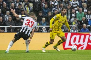 Goals and Summary of Newcastle 2-0 Dortmund in UEFA Champions League